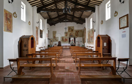 Interno Santuario Madonna dell’Olmo