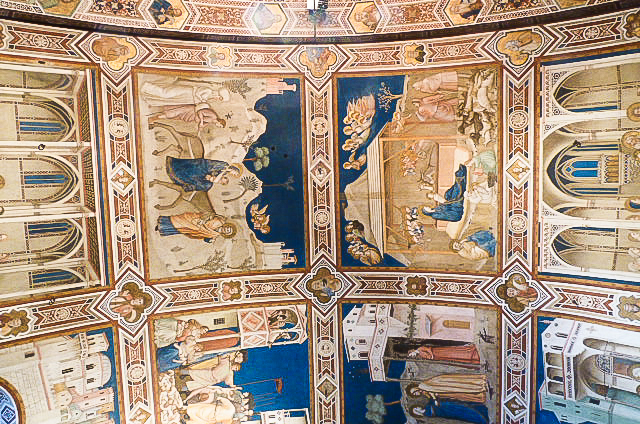Giotto e Bottega, Storie di Cristo, Basilica Inferiore di Assisi, affresco, inizi del XIV sec. Giotto e Bottega, Storie di Cristo, Basilica Inferiore di Assisi, affresco, inizi del XIV sec.