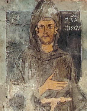 Affresco Sacro Speco, Maestro di Frate Francesco – ambito romano (sec. XIII)