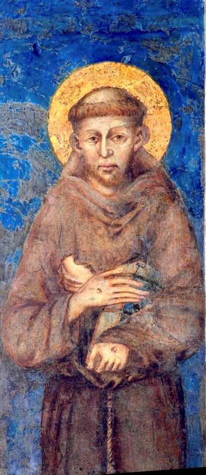 San Francesco, Cimabue, Basilica Inferiore, Assisi