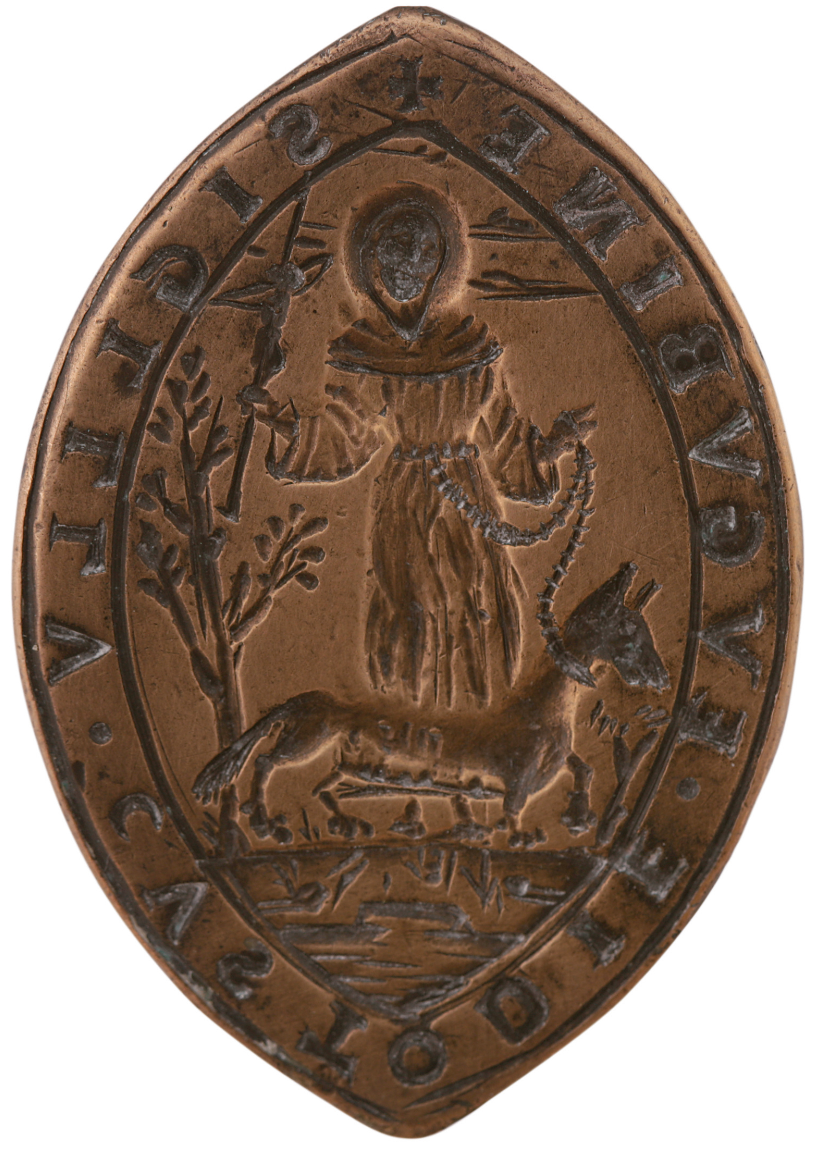 Sigillo della Custodia dei frati conventuali di Gubbio, Raccolta d’Arte, Chiesa San Francesco, Gubbio