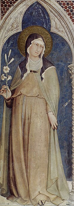 Santa Chiara, Simone Martini, Basilica Inferiore, Assisi