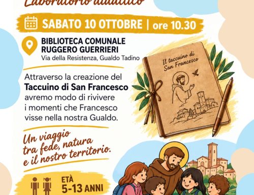 Gualdo Tadino, la Biblioteca Comunale “Ruggero Guerrieri” promuove l’attività “Il Taccuino di San Francesco” rivolta a bambini e ragazzi da 5 a 13 anni